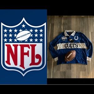 🆕🏈 NFL INDI COLTS HENLEY JERSEY🏈🆕